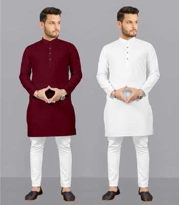 Fashionfricks Men Kurta Pyjama Set
