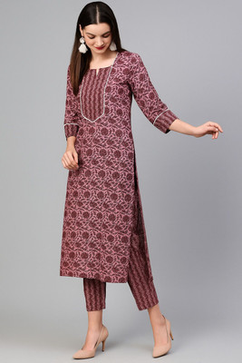 SS Fashion Women Kurti Pant Set