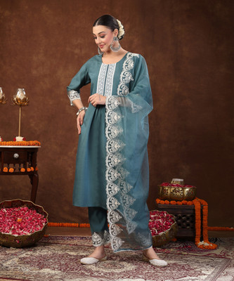 Stylum Women Kurta Pant Dupatta Set