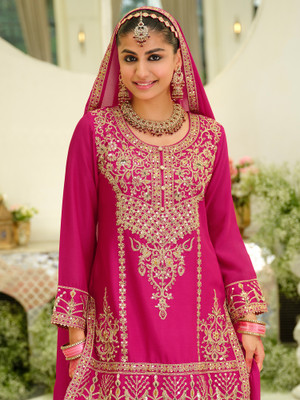 Indo Era Women Kurta Skirt Dupatta Set