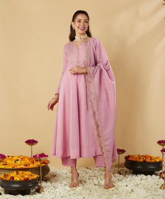 MOKOSH Women Kurta Pant Dupatta Set