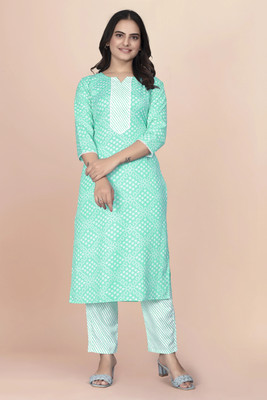 Diamoon Women Kurta Pant Set