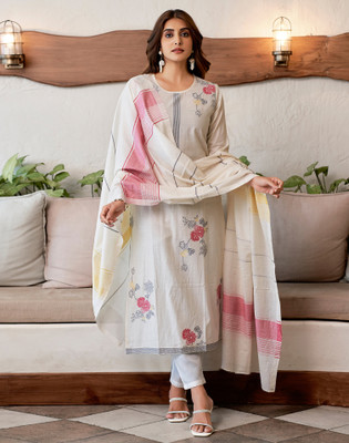 Skylee Women Kurta Pant Dupatta Set