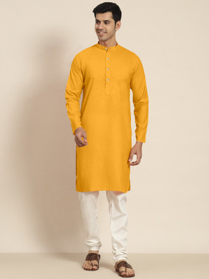 CHIRASVI Men Kurta Pyjama Set