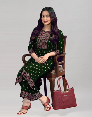 Kenix World Women Kurta Palazzo Set