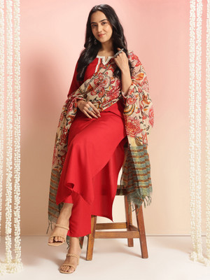 Divastri Women Kurta Pant Dupatta Set