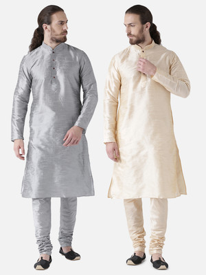 DEYANN Men Kurta Churidar Set