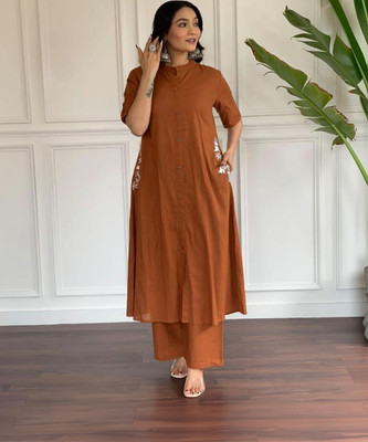 Chandra Fab Women Kurti Palazzo Set