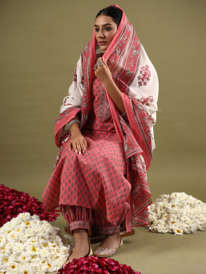 Indo Era Women Kurta Salwar Dupatta Set