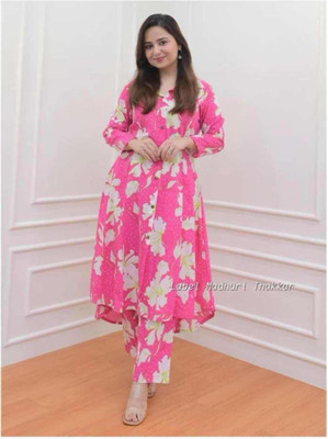 Muskan Fab Women Ethnic Top Pant Set