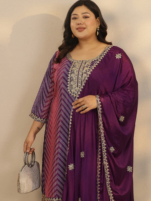 EXTRA LOVE BY LIBAS Women Kurta Sharara Dupatta Set