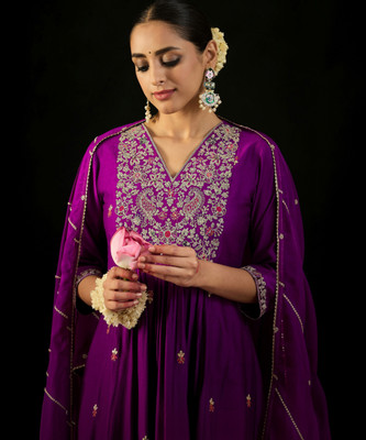 Indo Era Women Kurta Pant Dupatta Set