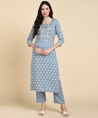 PSCHOICE Women Kurta Pant Set