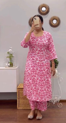 Dhibha Women Kurta Palazzo Set