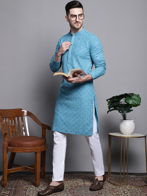 Jompers Men Kurta Pyjama Set