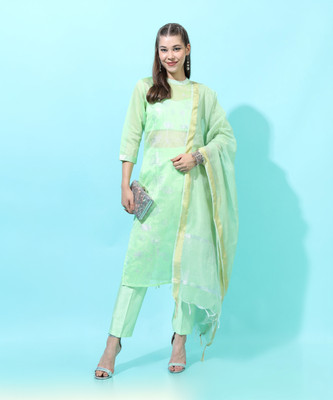 Vishudh Women Kurta Pant Set