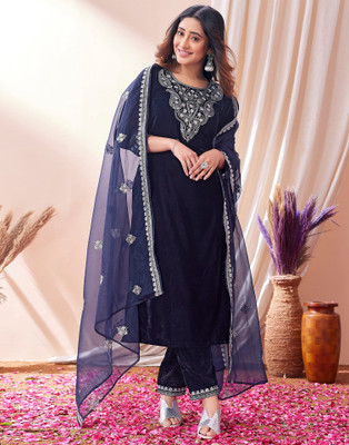 Samah Women Kurta Pant Dupatta Set