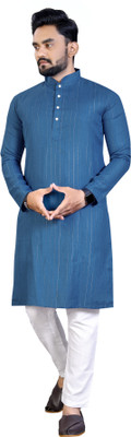 SEFRONI Men Kurta Pyjama Set