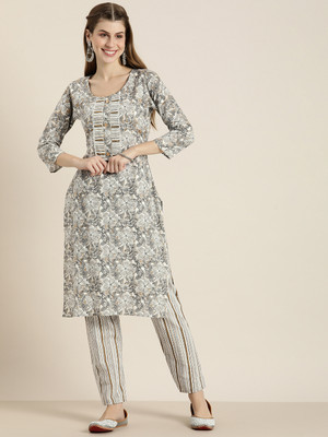 HERE&NOW Women Kurti Pant Set