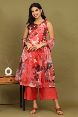 W Women Kurta Pant Dupatta Set