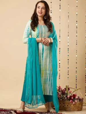 radhe creation Women Kurti Pant Dupatta Set