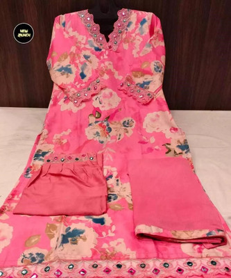 Shree Kandhal Fashion Women Kurti Pant Attached Dupatta Set