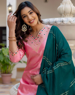 Divastri Women Kurta Pant Dupatta Set