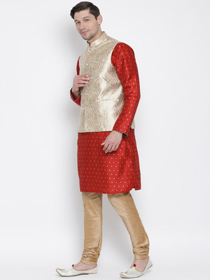 VASTRAMAY Men Kurta Pyjama Set