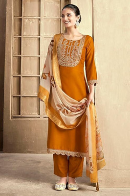 Gatrad Women Kurti Pant Dupatta Set
