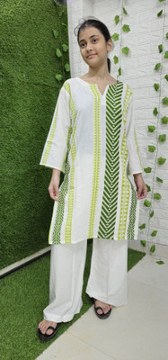 Anusa Women Kurti Palazzo Set