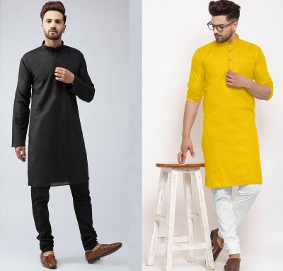 LookMakers Men Kurta Pyjama Set