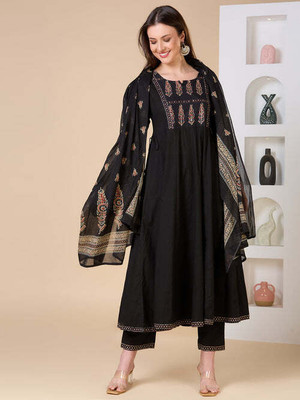 Fashor Women Kurta Pant Dupatta Set