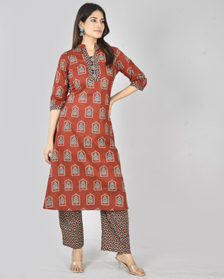Anjali Fabrics Women Kurti Pant Set