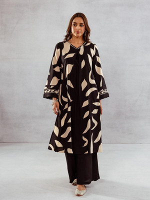 KAFTANIZE Women Kurta Palazzo Set