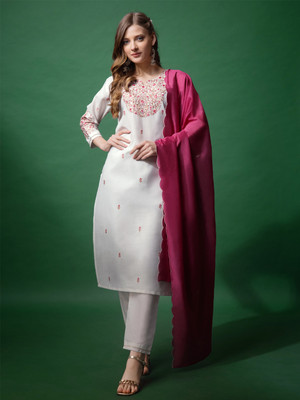 ARADHNA Women Kurti Patiala Dupatta Set
