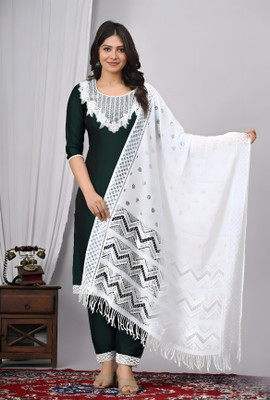 RAMBAAN CREATION Women Kurta Pant Dupatta Set