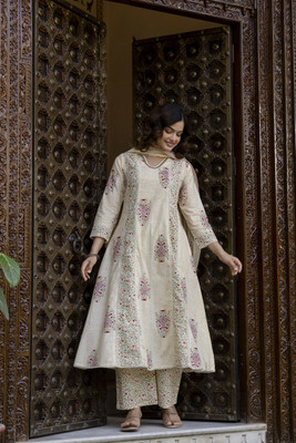 ANOUK Women Kurta Pant Dupatta Set