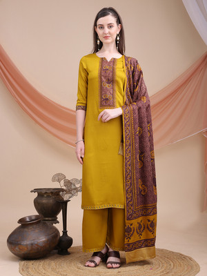 Sitaram Designer Women Kurti Palazzo Dupatta Set