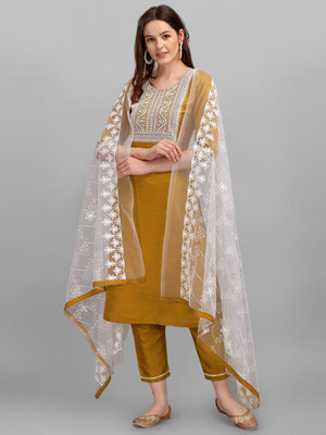 VredeVogel Women Kurta Pant Dupatta Set