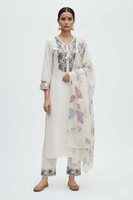 SANDHAR Women Kurta Pant Dupatta Set