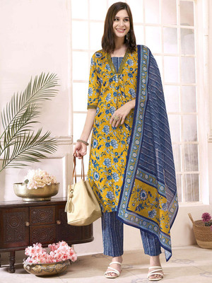 ANOUK Women Kurta Pant Dupatta Set