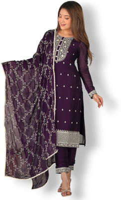 Kedar Women Kurti Pant Attached Dupatta Set