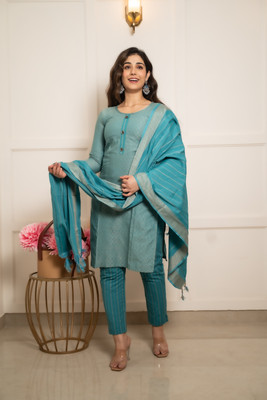 Andheriyas Women Kurta Pant Dupatta Set