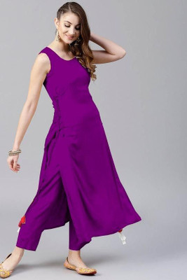 ZYXA Women Kurti Pant Set