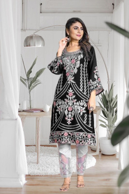 snizvi Women Kurta Pyjama Set
