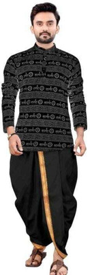 DIAMOND CLUSTER Men Kurta Dhoti Set