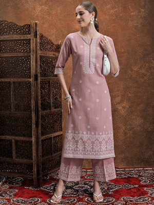 Vishudh Women Kurta Palazzo Set