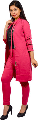 PERFECTPIVOT Women Ethnic Top Pant Ethnic Jacket Set