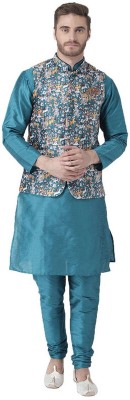 Hangup Plus Men Kurta Pyjama Set