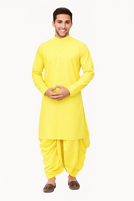 Reso Men Kurta Dhoti Set